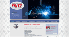 Desktop Screenshot of metalltechnik-fritz.at